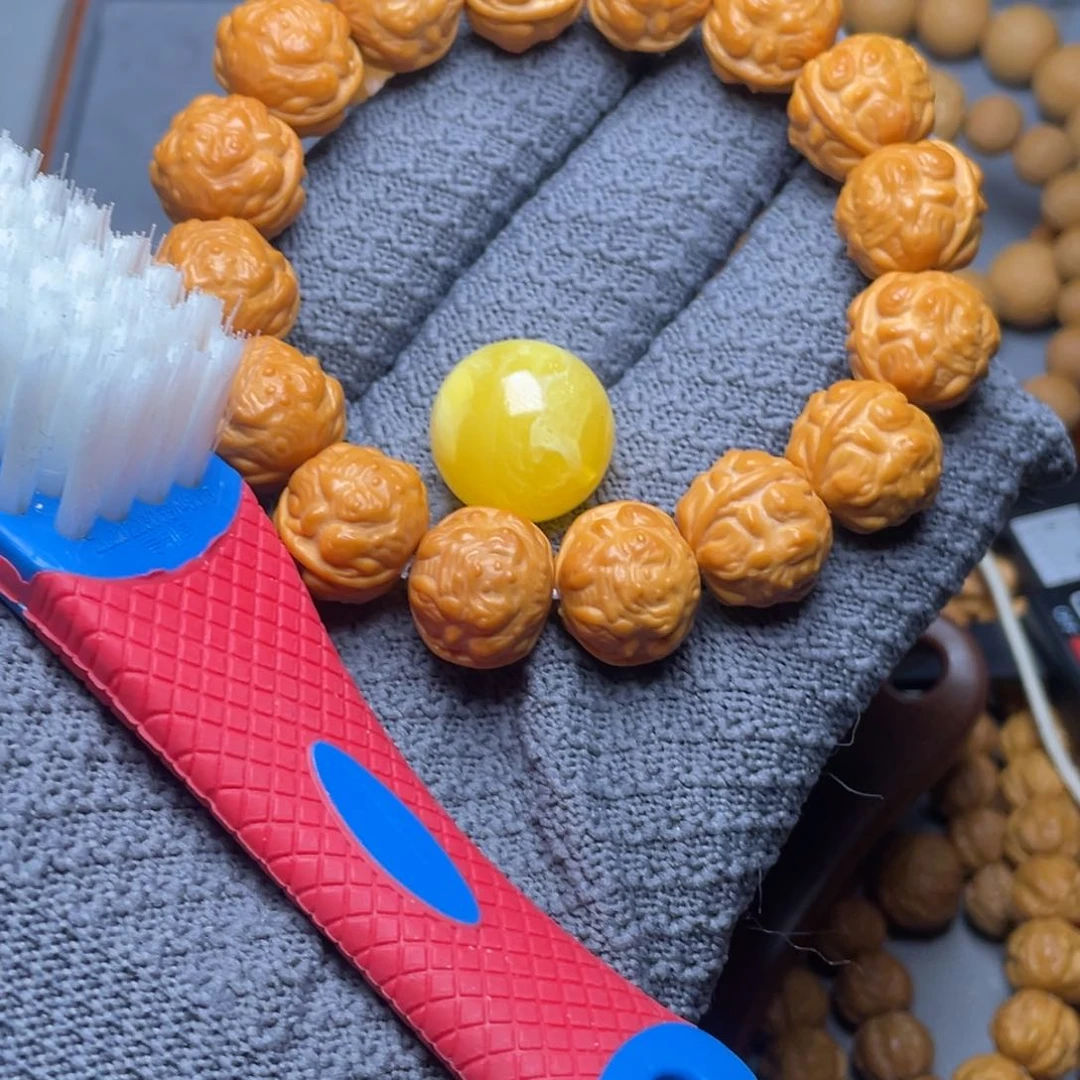 猴头核桃手串猴头368