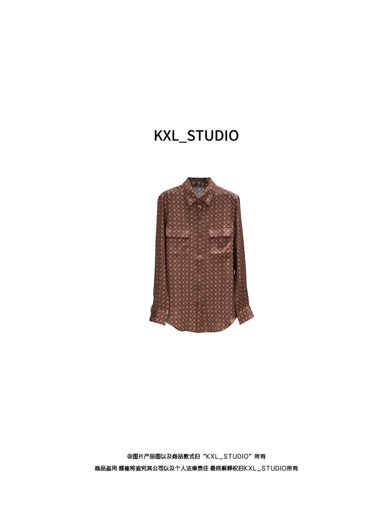 KXL-STUDIO 25SS｜“风韵”丝绸印花衬衫20170