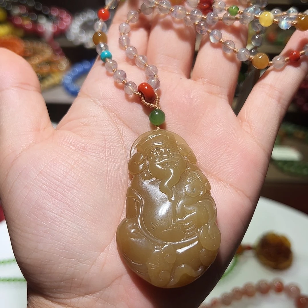 福***星一物一图 高质量吊坠