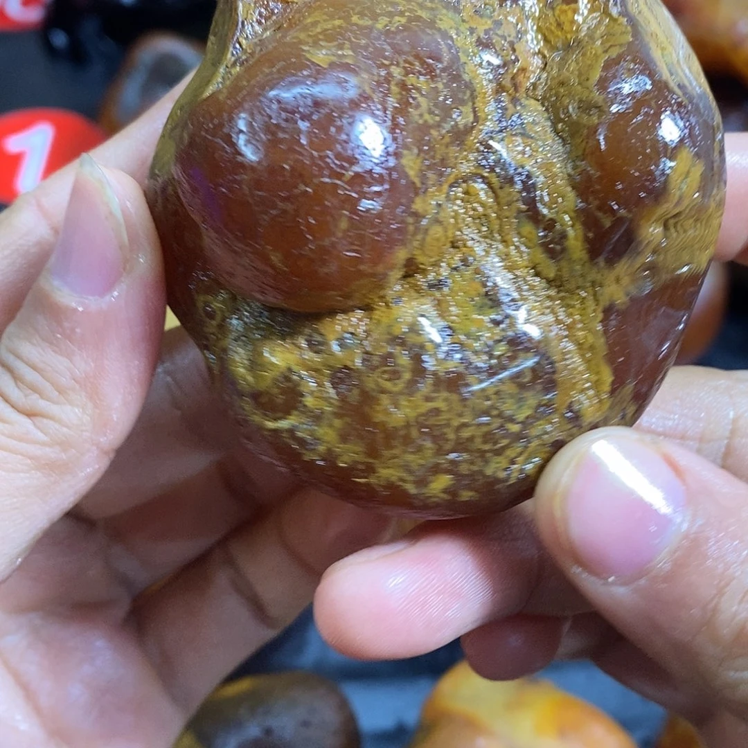 玛瑙/玉髓未镶嵌手把件