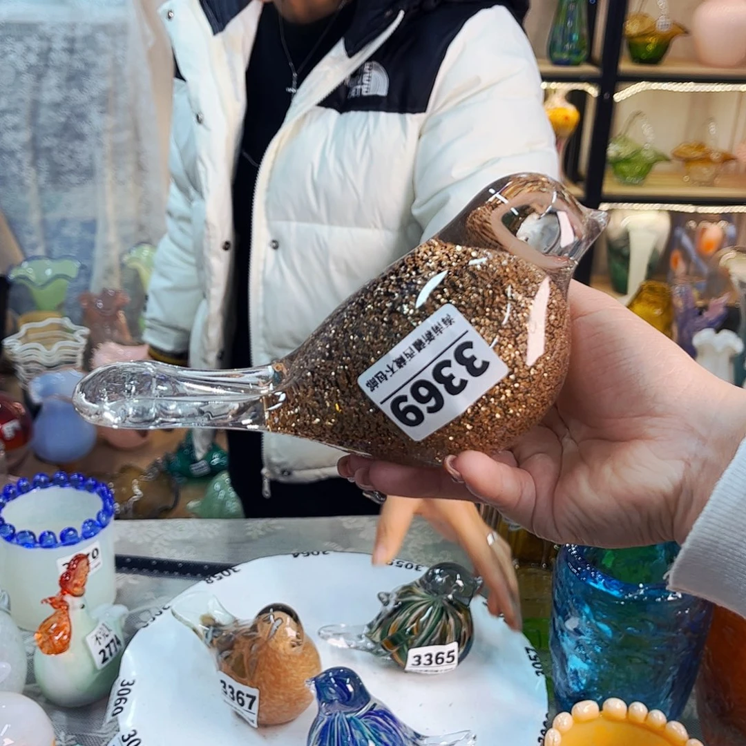 3369 家悦美居琉璃摆件