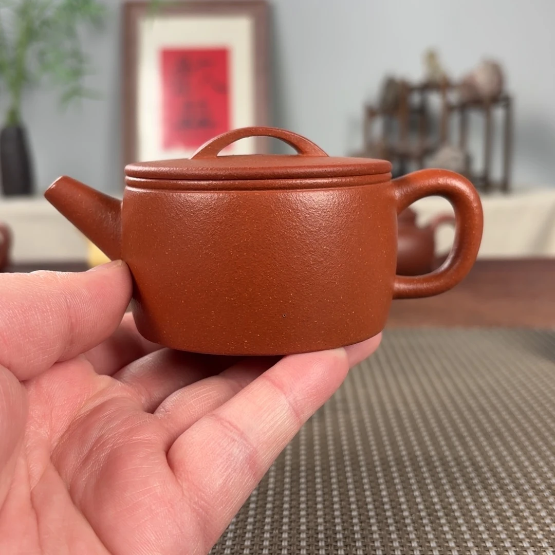 紫砂茶壶黄龙山原矿紫砂壶