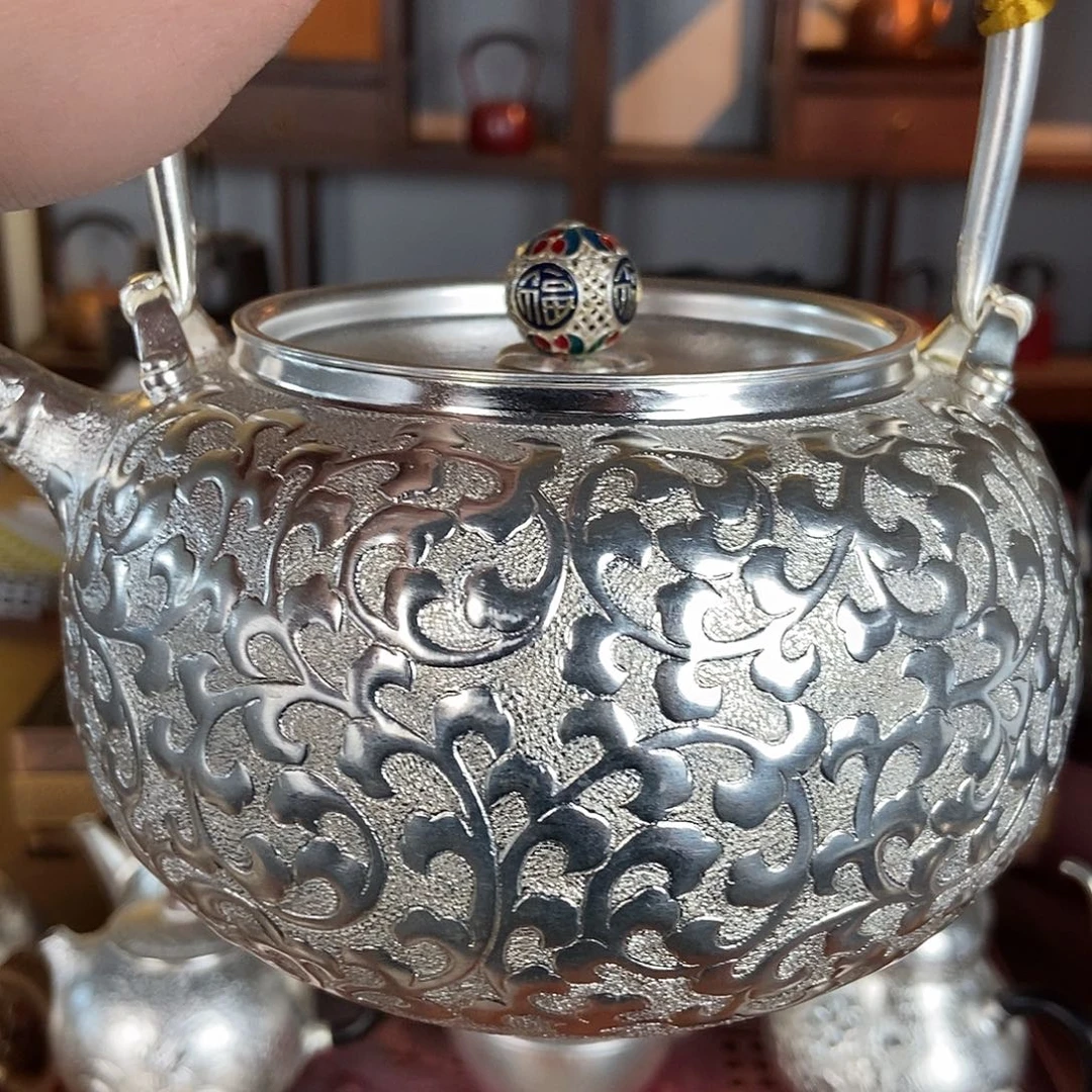 天***启纯手工制作茶杯银衣