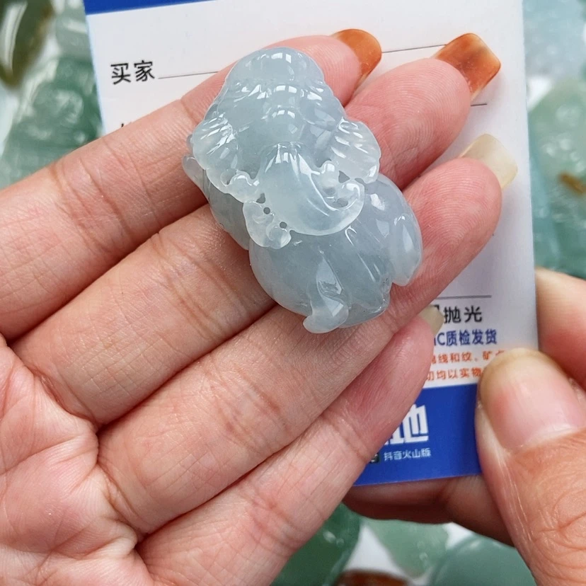 【闪购商品】翡翠颈饰未镶嵌貔貅