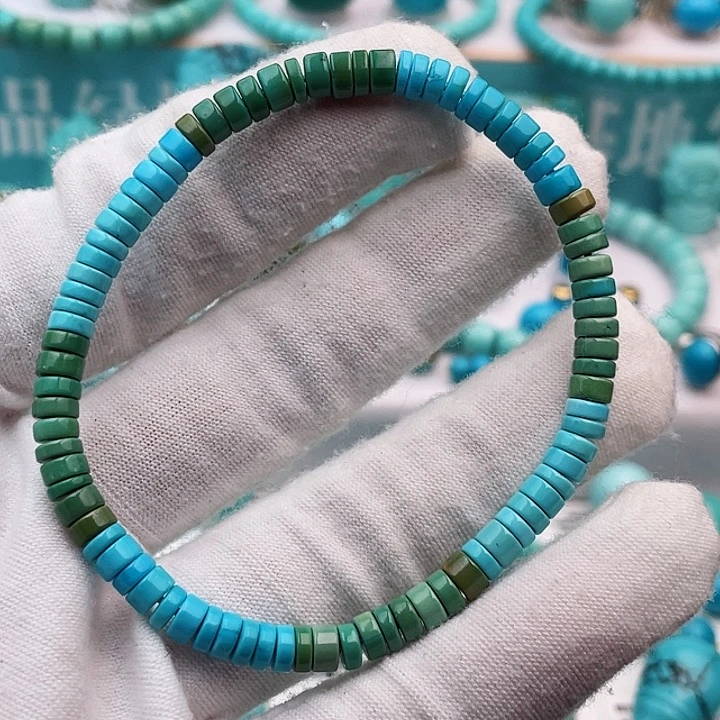 未镶嵌绿松石4.7m m