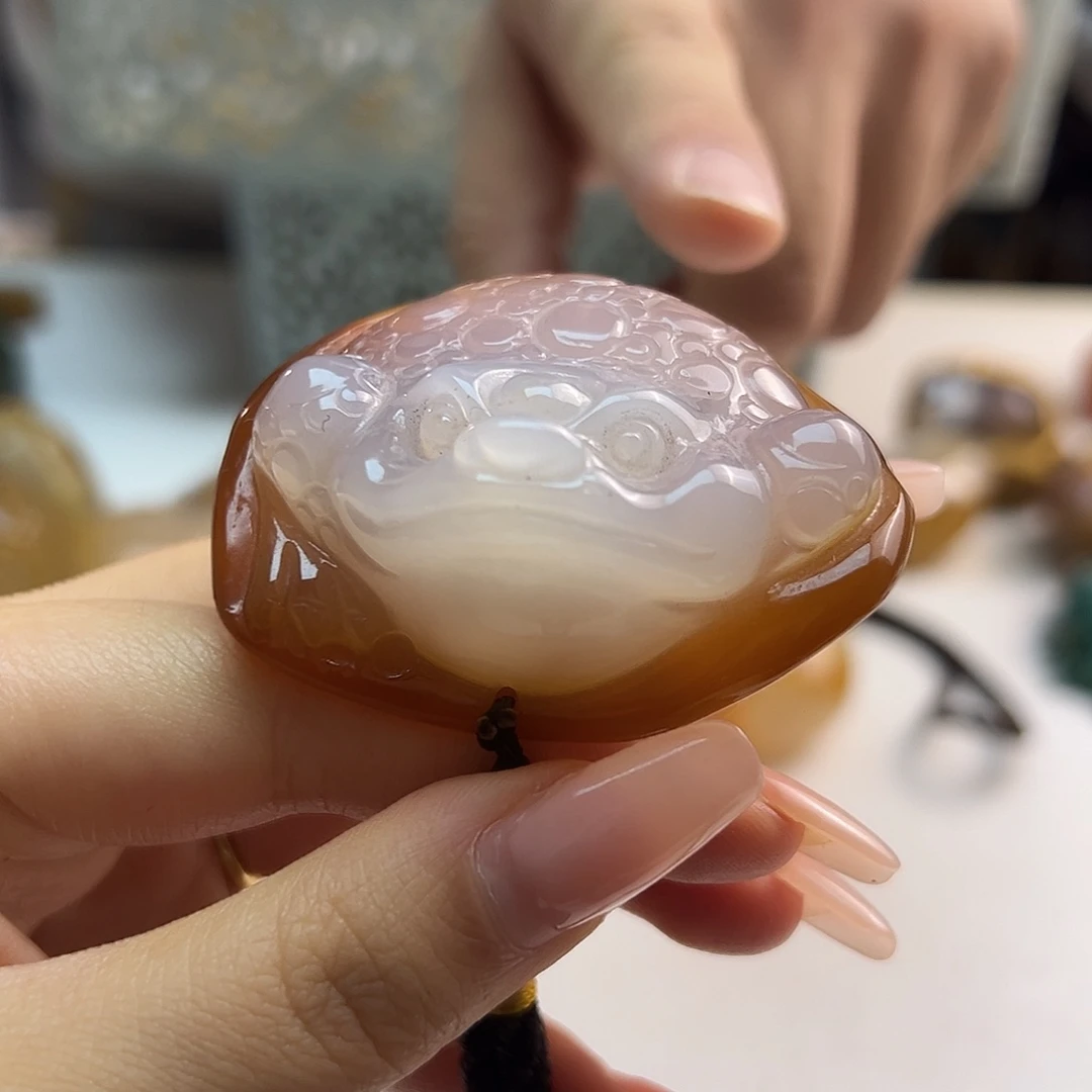 玛瑙/玉髓未镶嵌项链