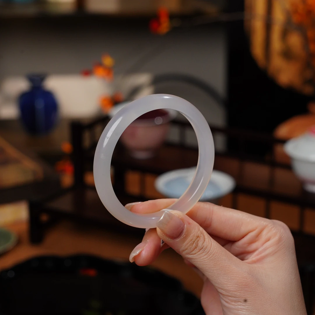 【睿泽鉴宝】玉髓手镯（52-62#） 10*8*  FHY0013