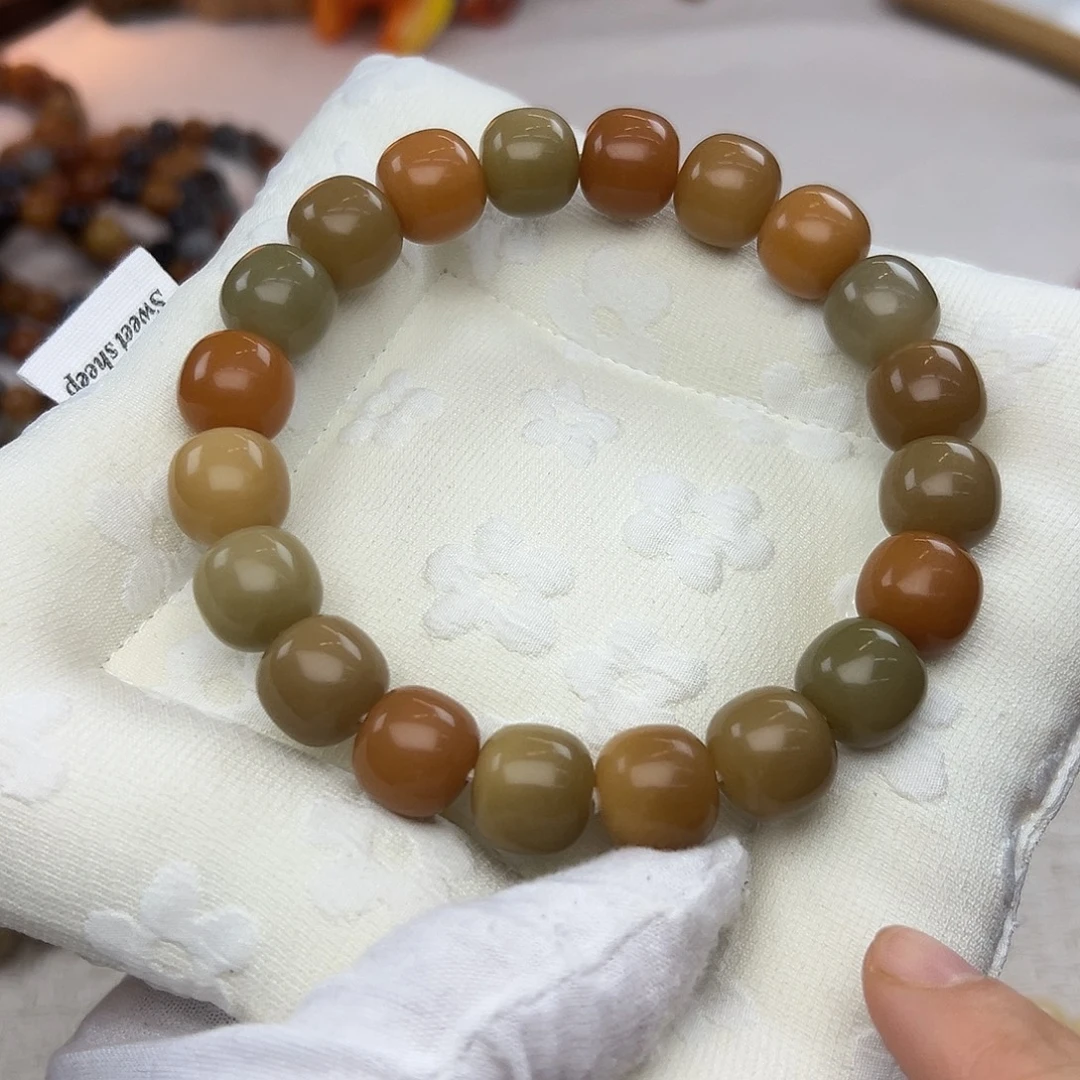 菩提根/象牙果吊坠14干磨奶咖279