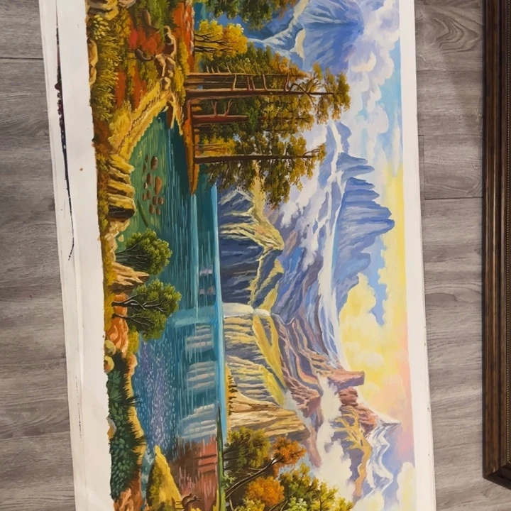 油画你是一种什么样的体验。