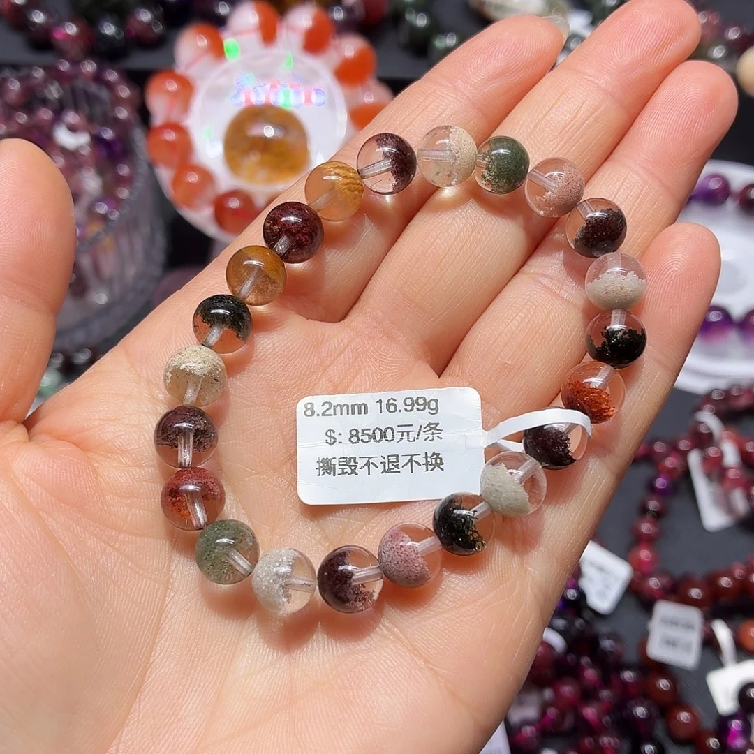 水晶手链未镶嵌天然水晶