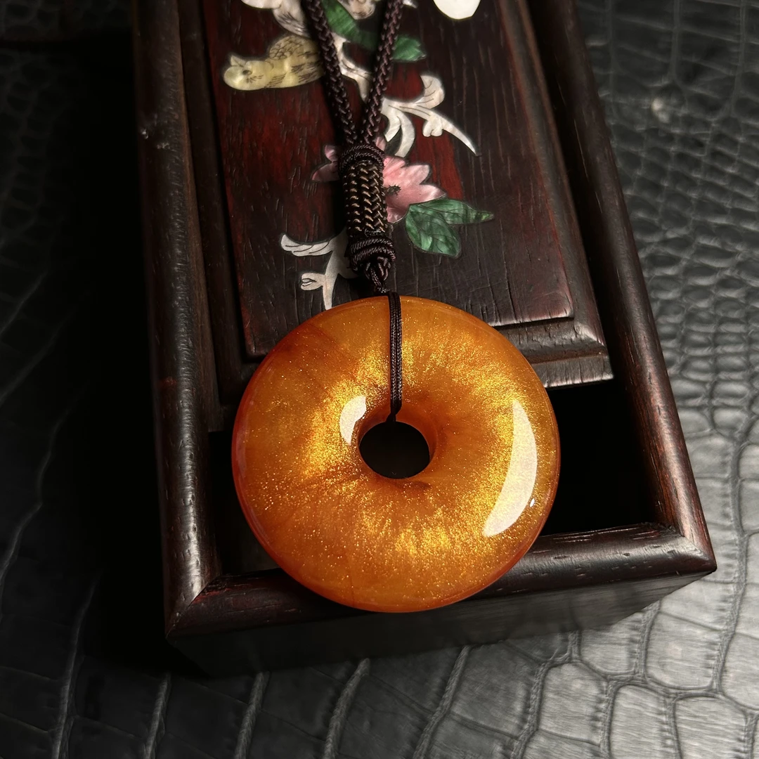 【百世璀璨 尽耀光芒】龙血松平安扣CC07