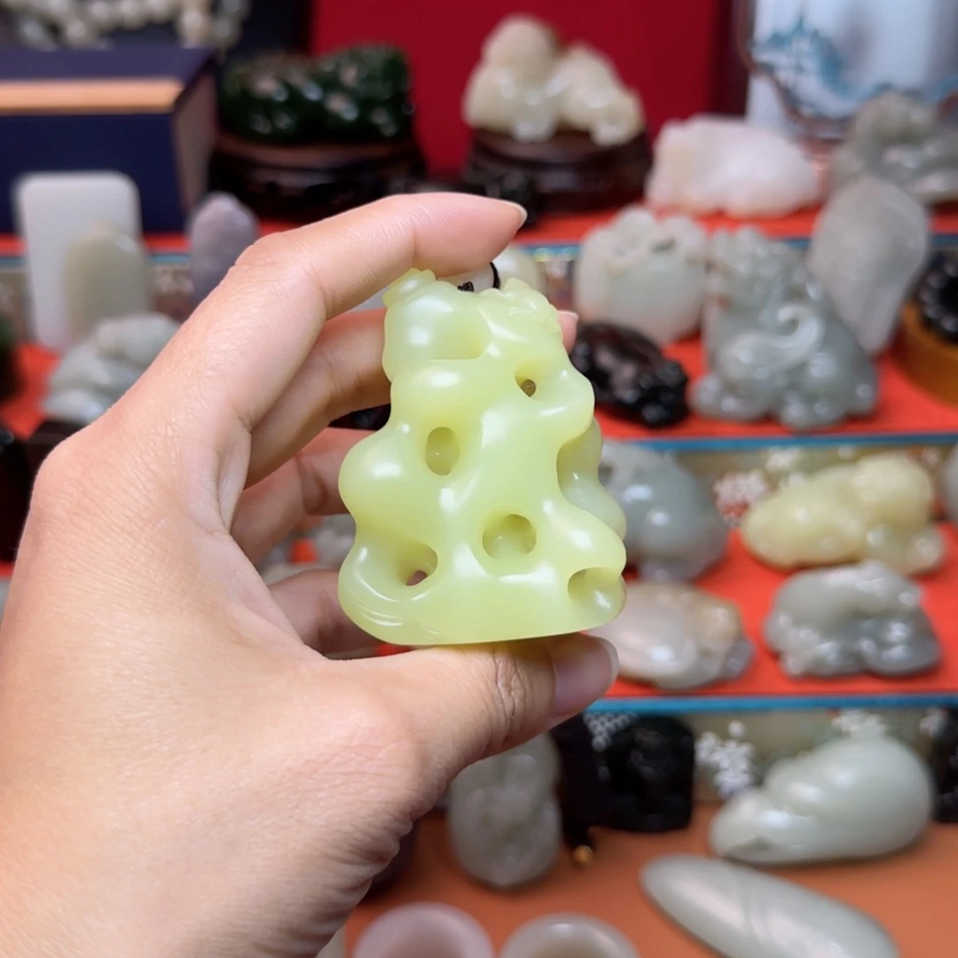 未镶嵌和田玉挂件/**7