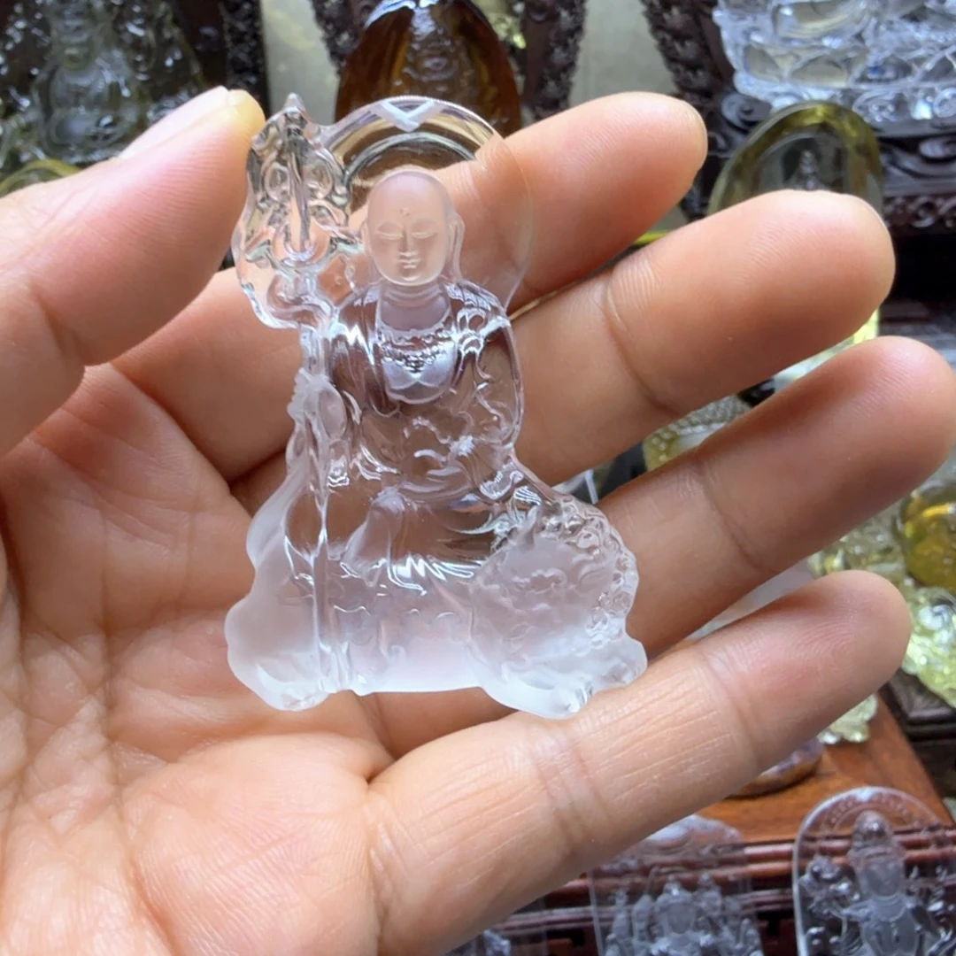 神***扬水晶未镶嵌颈饰天然水晶精雕吊坠未镶嵌