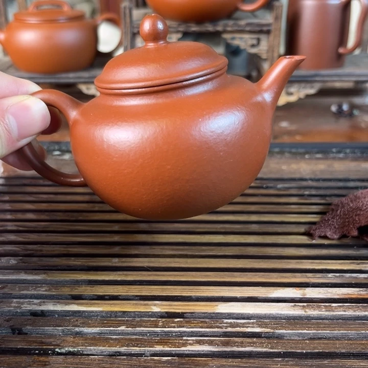 茶壶紫砂原矿紫砂手工制作