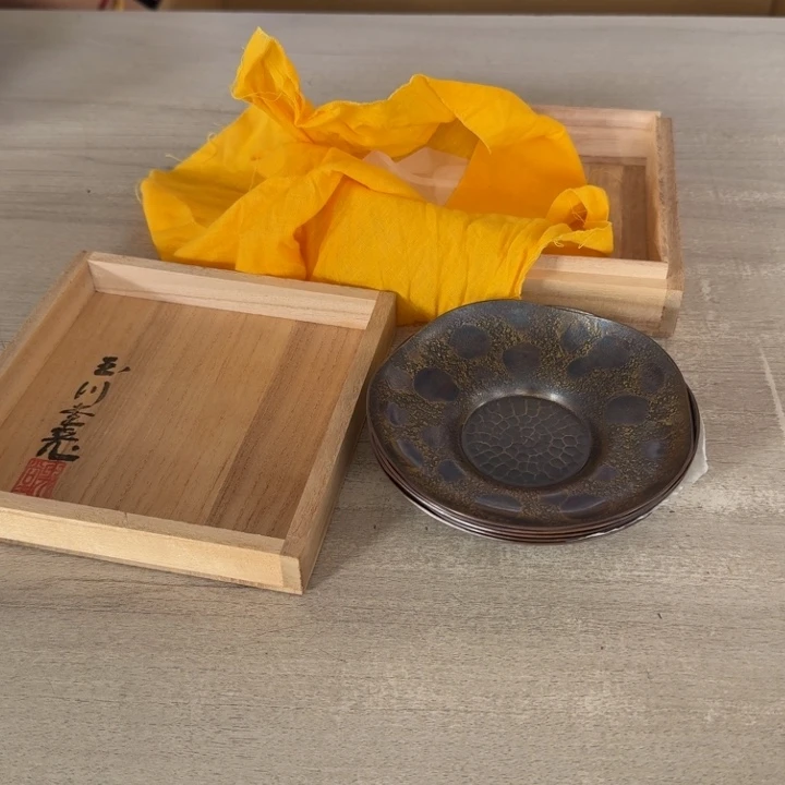 瓷片茶道具工艺品