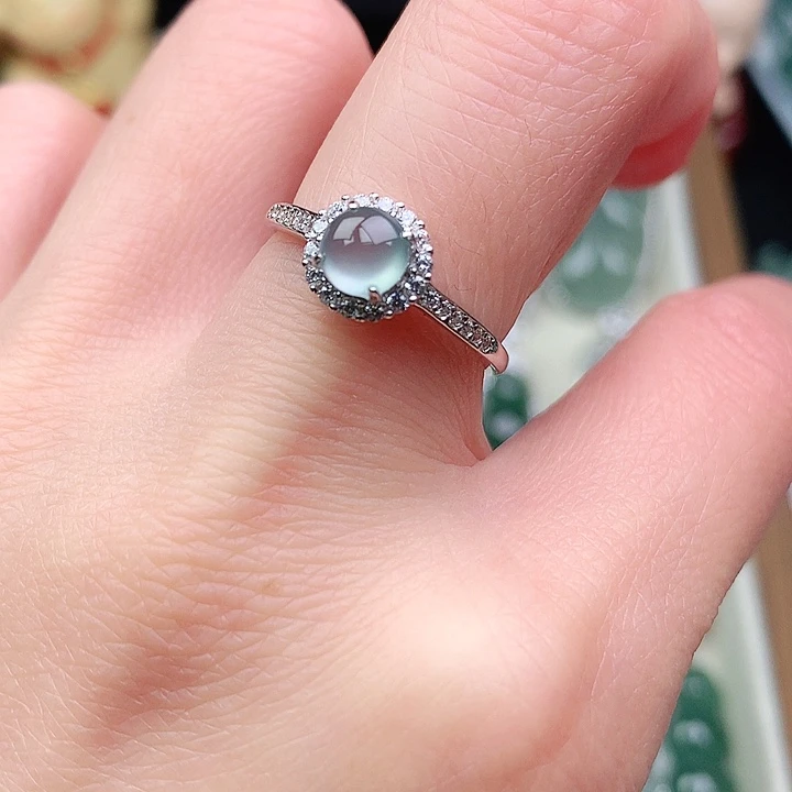 颈饰银S925镶嵌翡翠吊坠