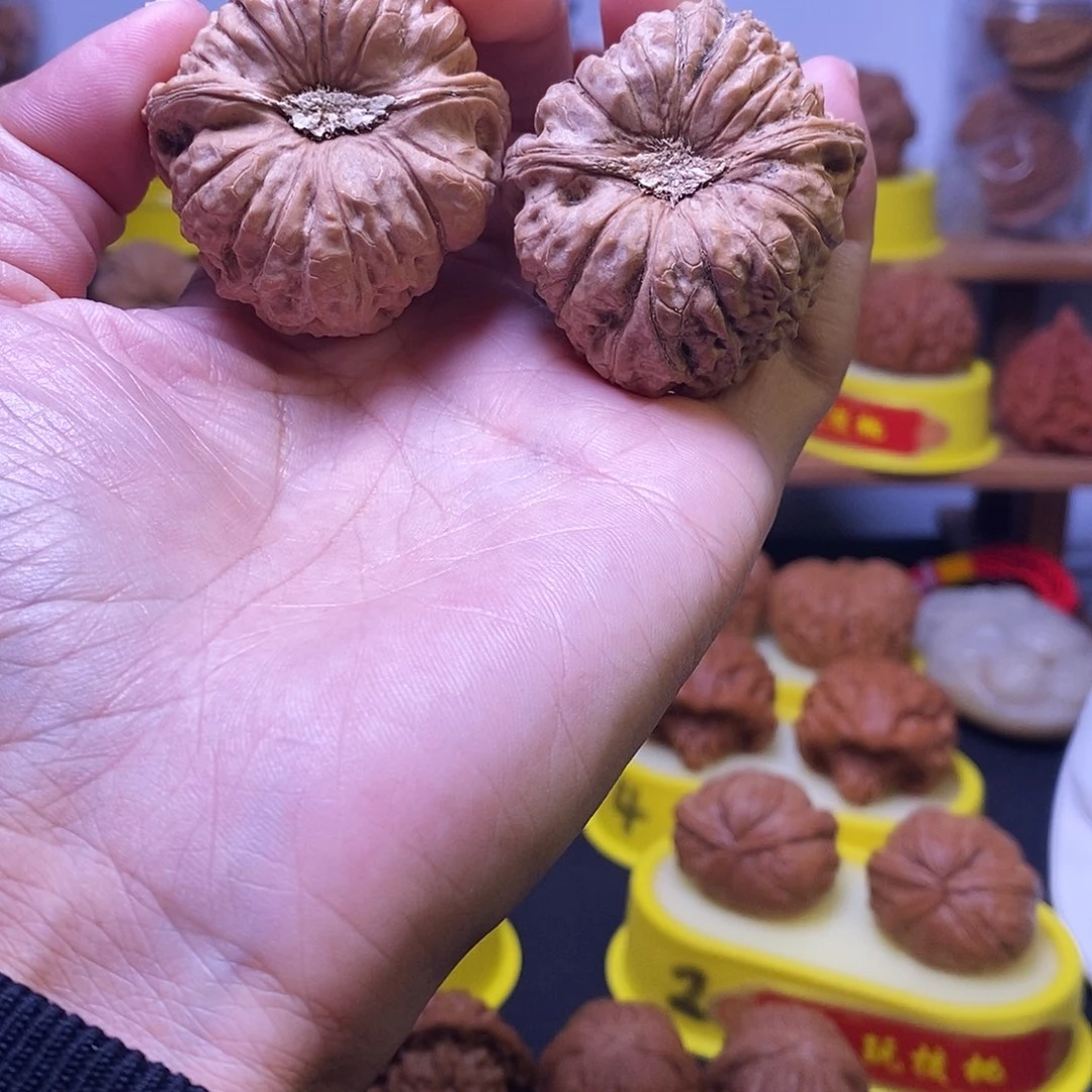 文玩核桃把件全品南瓜顺风耳