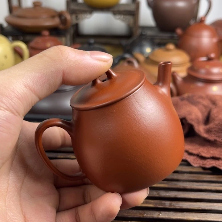 紫砂茶壶原矿紫砂半手工制作