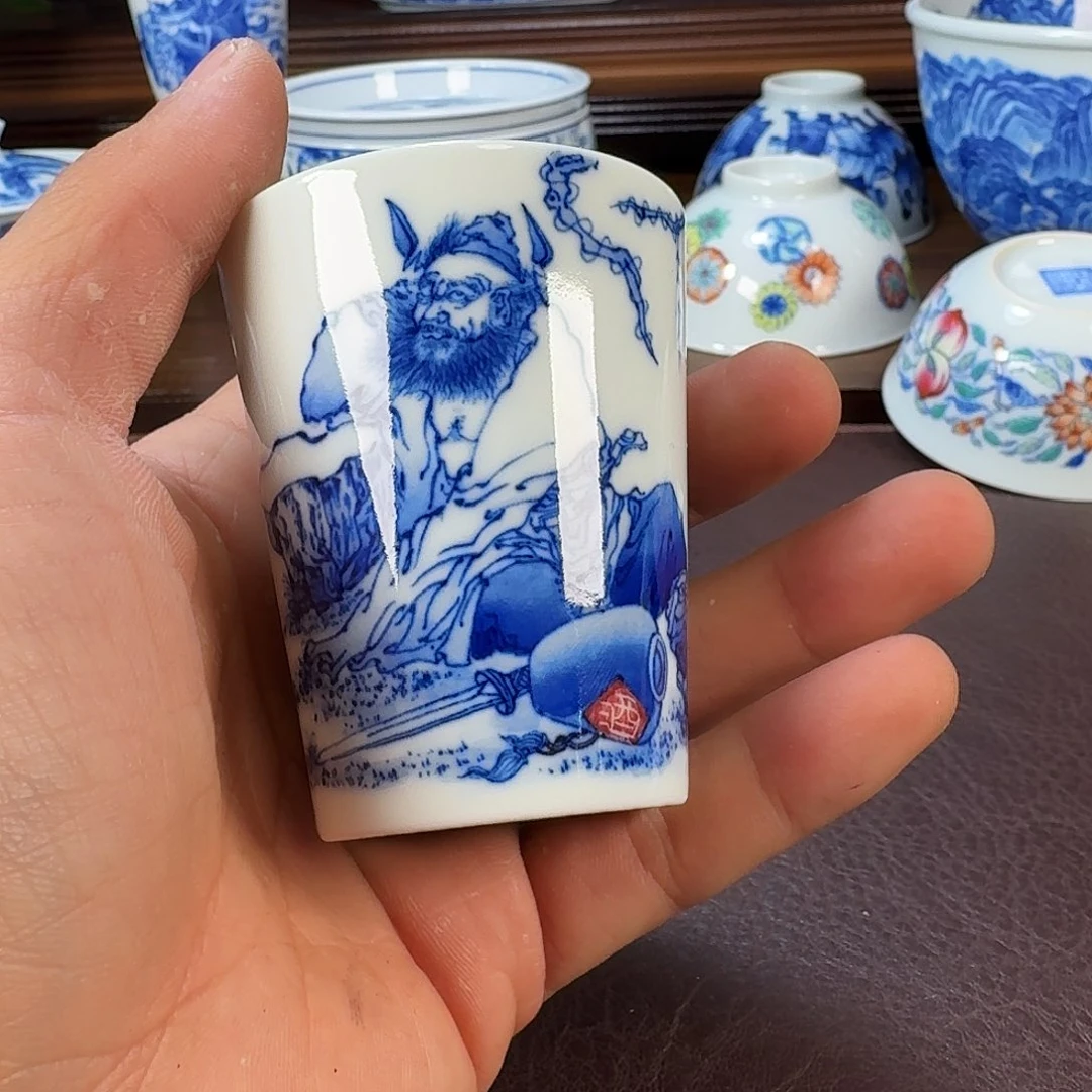 瓷片姚*财当代景德镇陶瓷手绘茶具