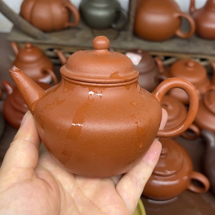 茶壶紫砂宜兴紫砂原矿泥料160