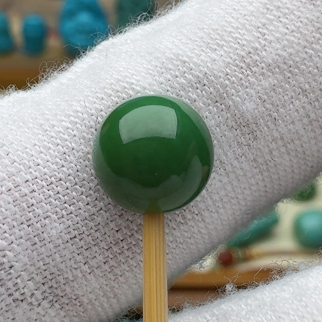 绿松石未镶嵌圆珠8