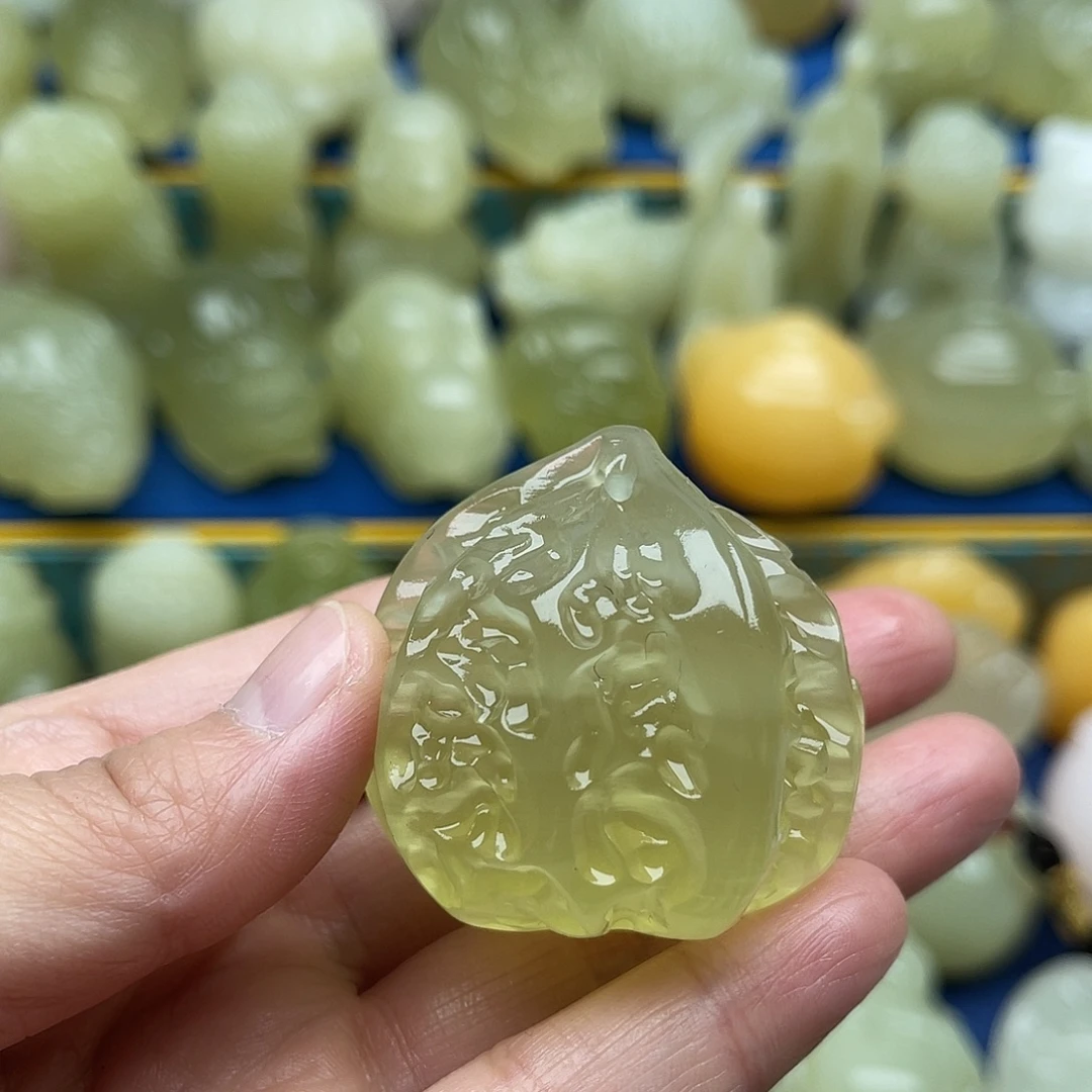 玉天然桌面小摆件