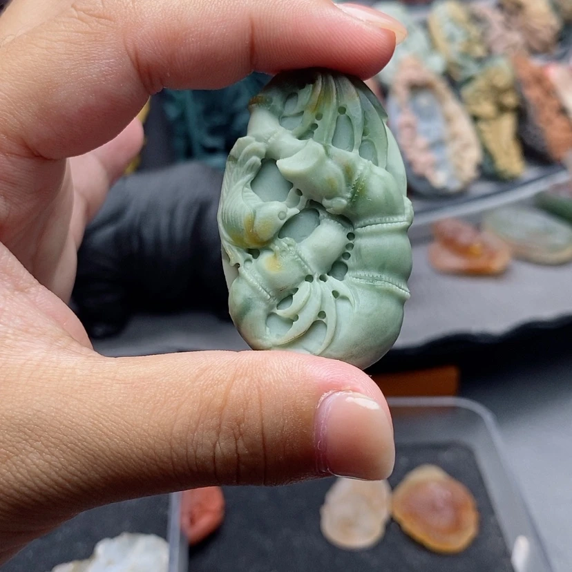 【闪购商品】未镶嵌吊坠定制石英质玉