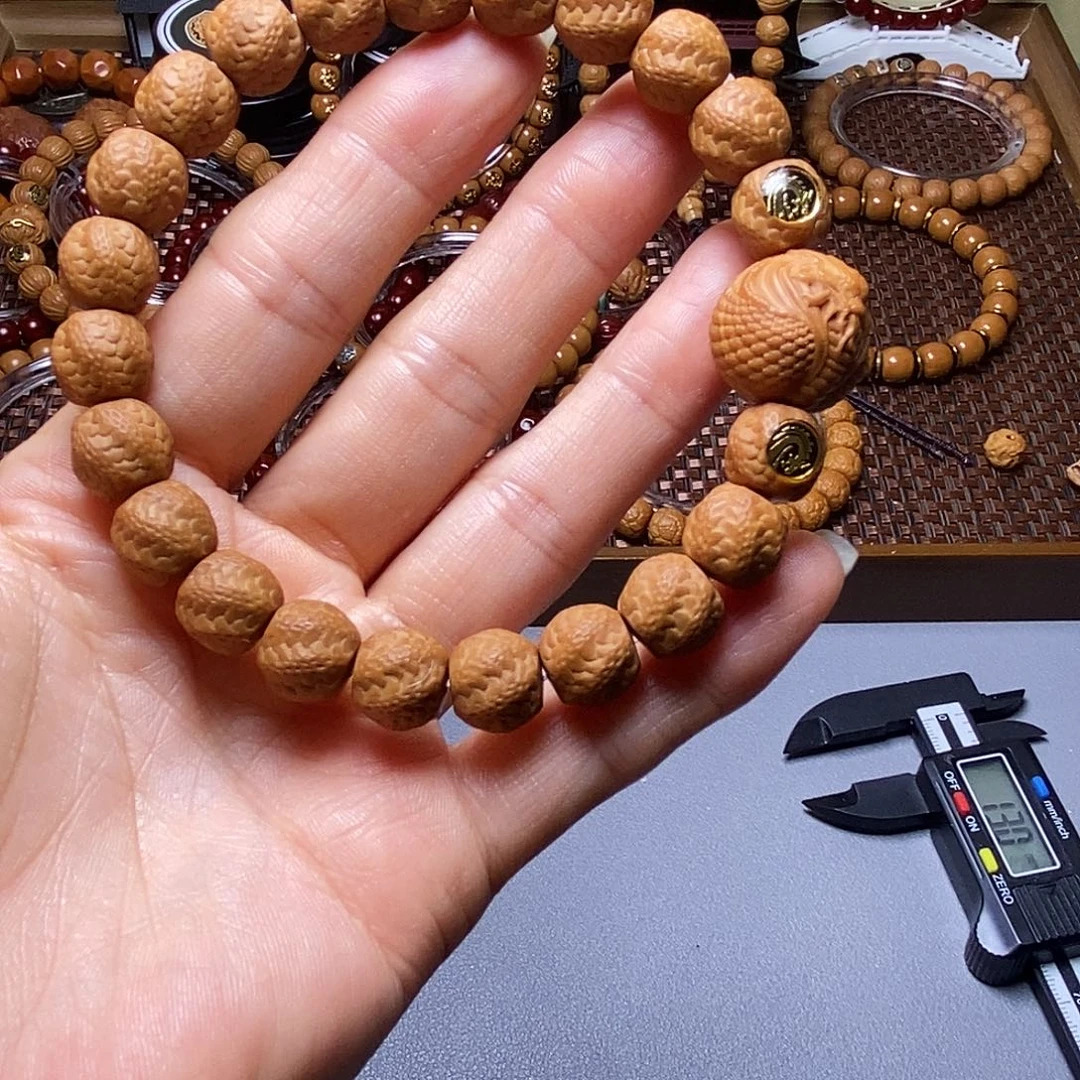 手串猴头核桃双标灵蛇全品