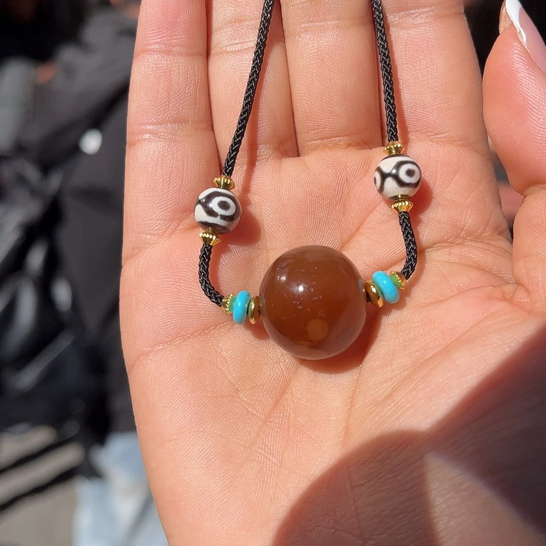 玛瑙/玉髓（覆膜）未镶嵌颈饰