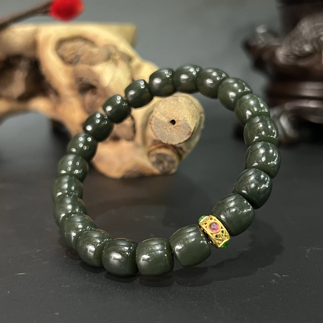 0611GC101和田玉手串