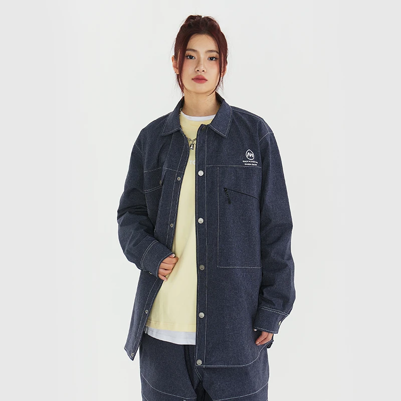 南恩滑雪服男女单板双板户外滑雪防水耐磨保暖教练夹克