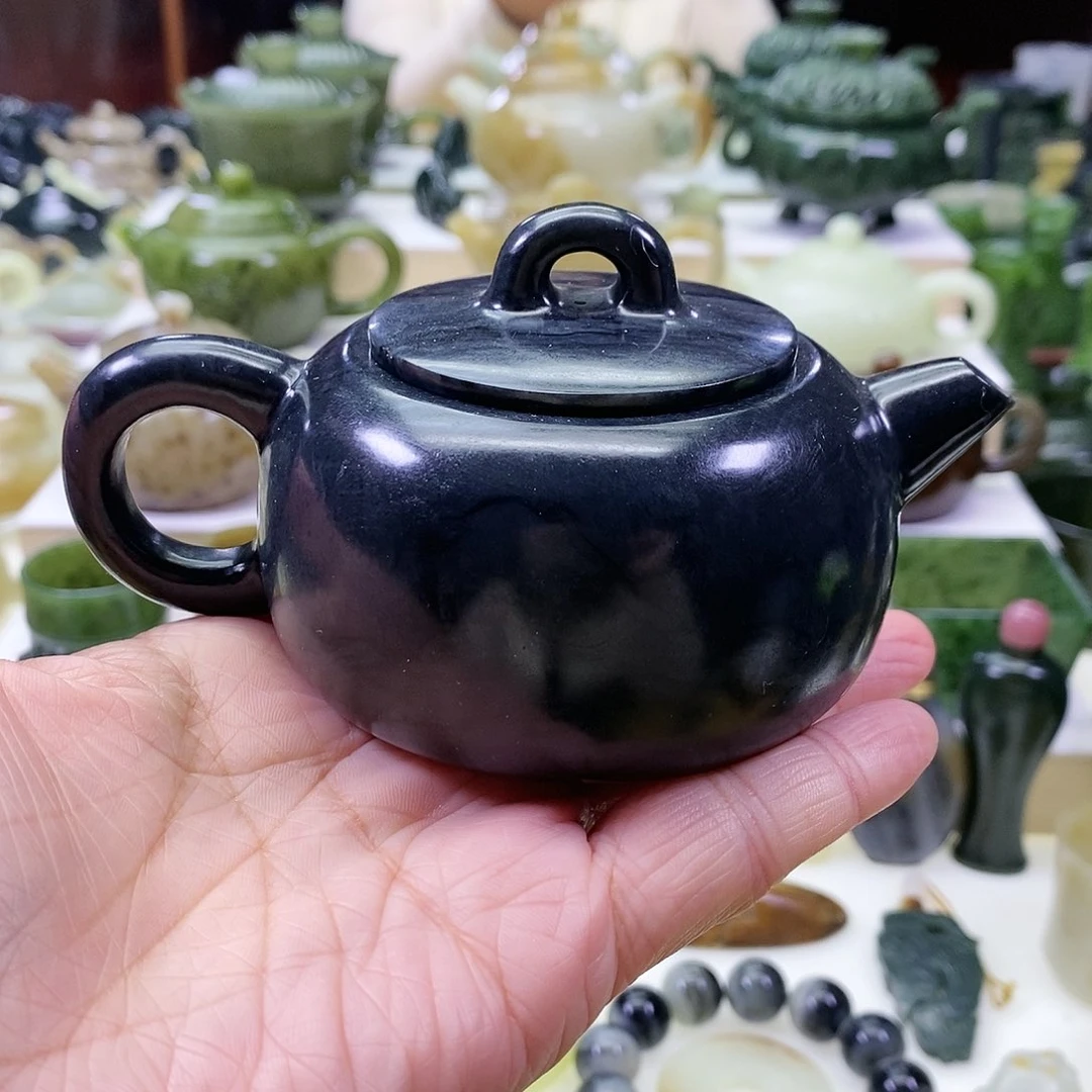 和田玉茶壶未镶嵌