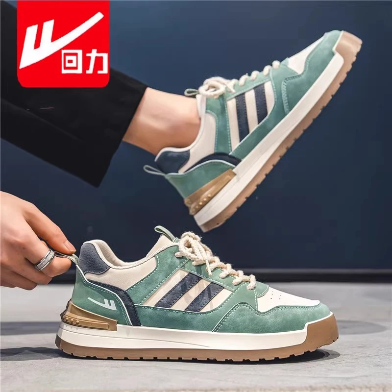回力男鞋秋季2025新款运动鞋男款休闲跑步华夫鞋子男老爹ins潮鞋