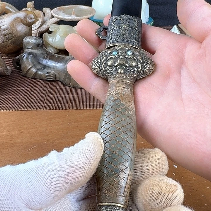 和田玉未镶嵌挂件用****6