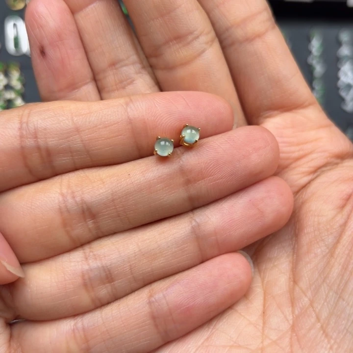 翡翠银S925镶嵌颈饰