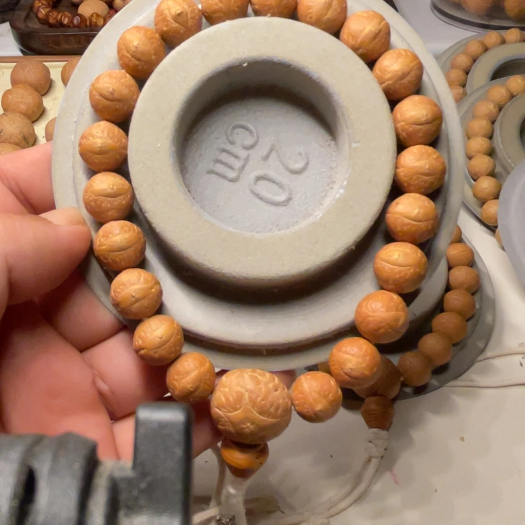 手串凤眼菩提红油皮老树籽