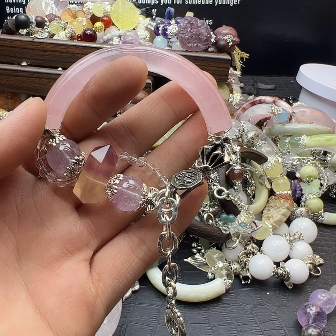 水晶手链未镶嵌水晶手链