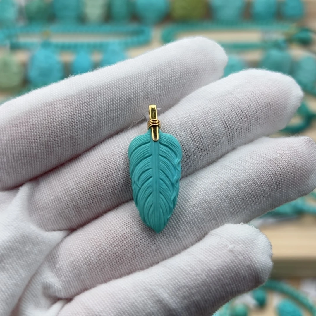 绿松石珠宝奇石未镶嵌