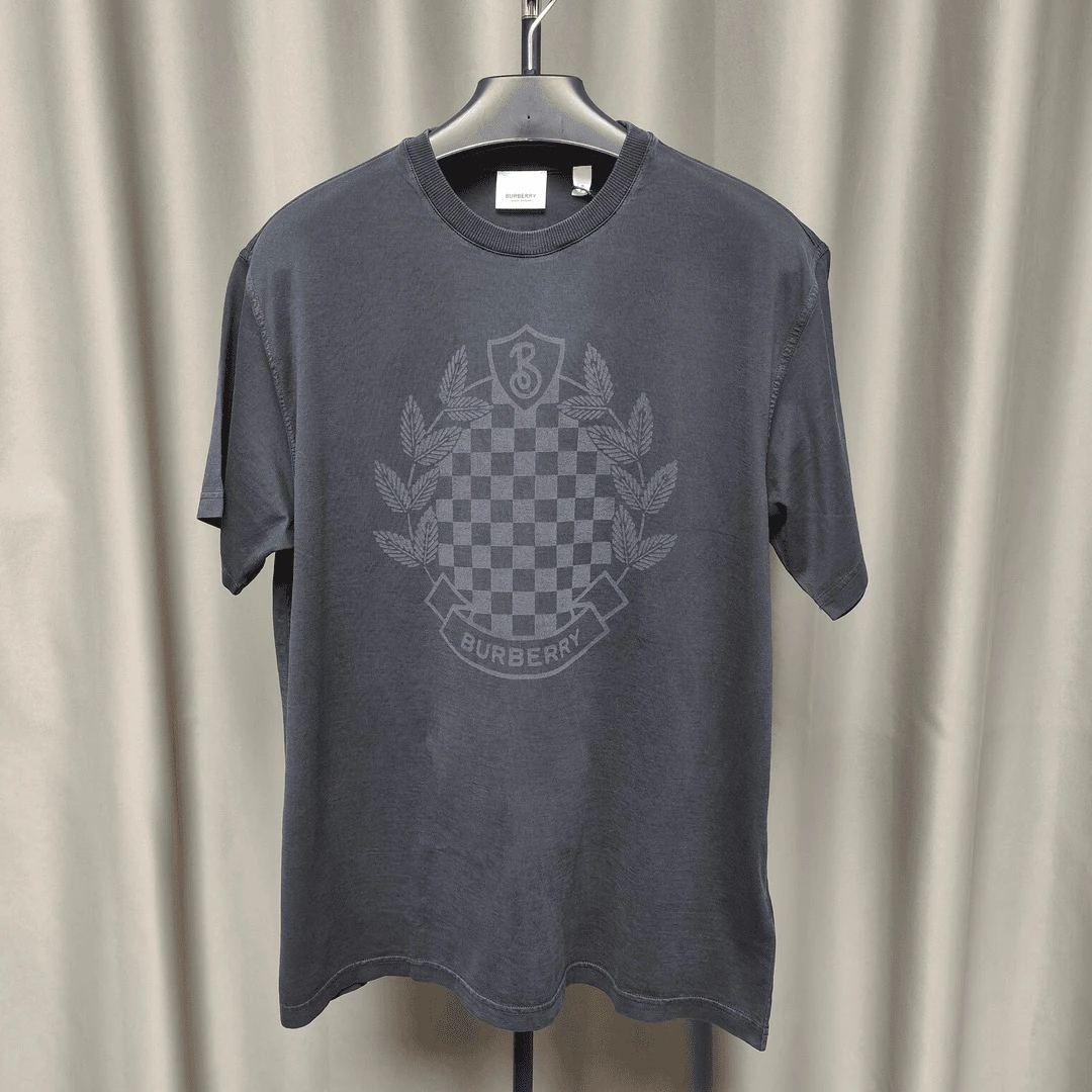 全新未使用 BURBERRY/博柏利 男士宽松短袖/B5300【老曾奢品】