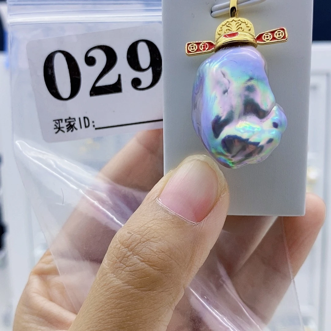 颈饰淡水珍珠钛钢
