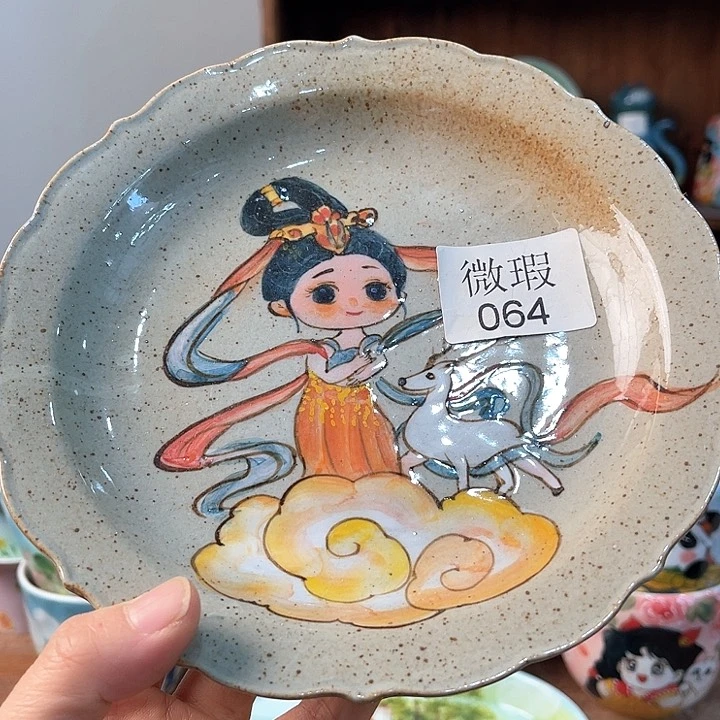 陶景德镇釉下手绘陶瓷
