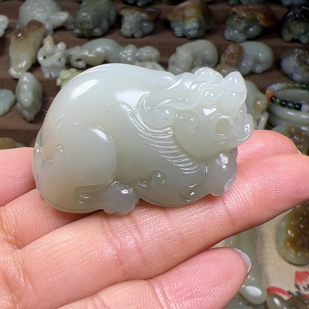 和田玉挂件未镶嵌南*.