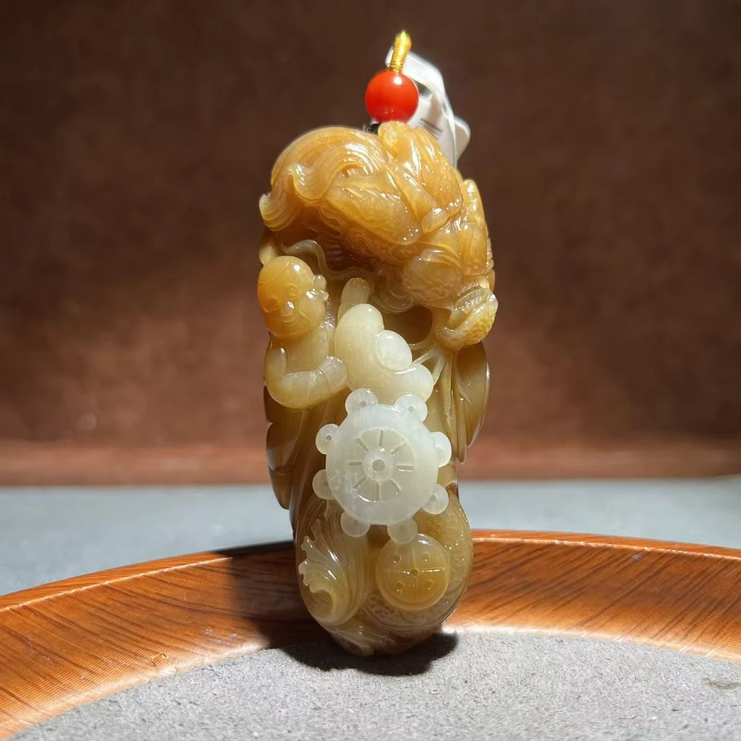 【张老斯珠宝】gy1137天然和田玉