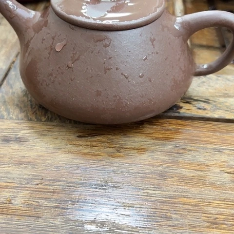 紫砂茶壶平盖石瓢200c c