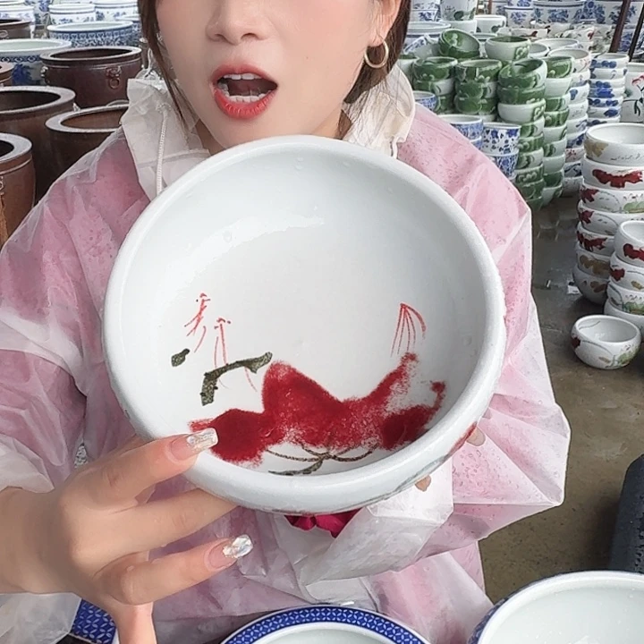 瓷片直径20厘米高6……