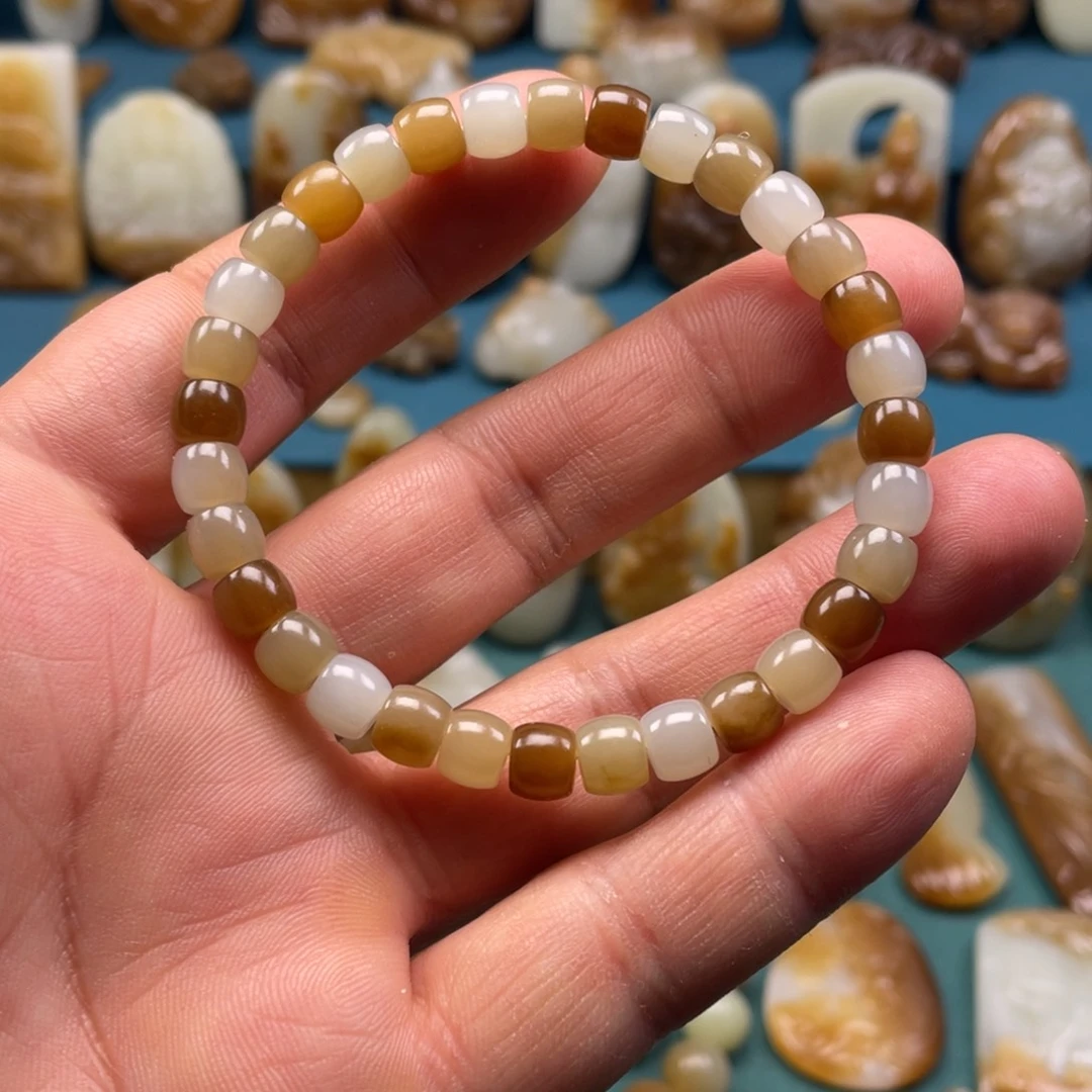 颈饰未镶嵌和田玉