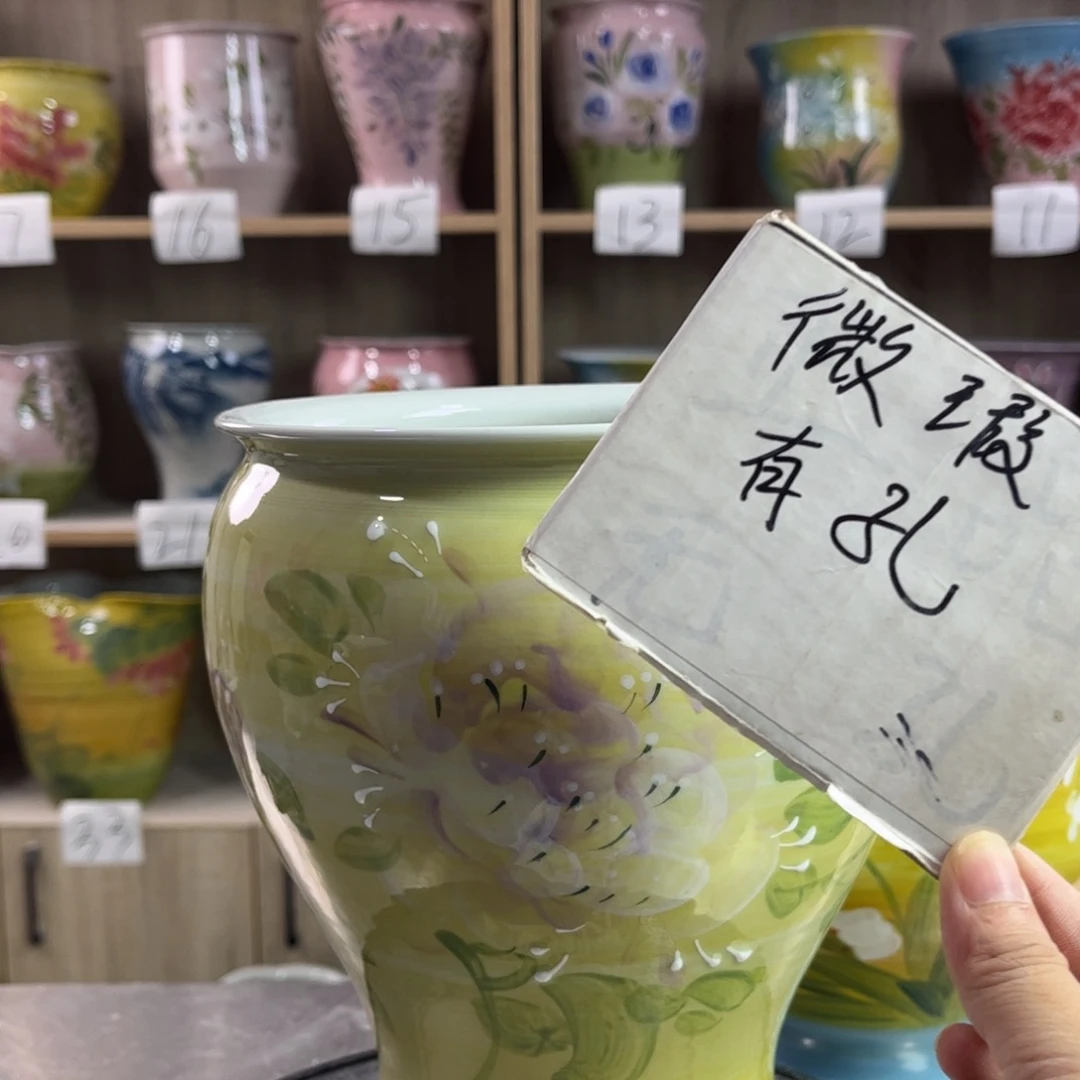 景德镇陶瓷花盆花盆