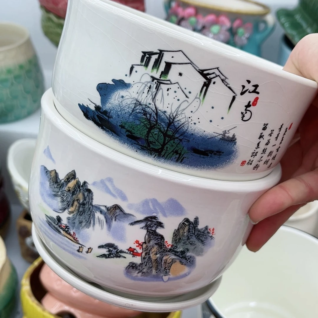 【闪购商品】陶瓷多肉绿植陶瓷花盆