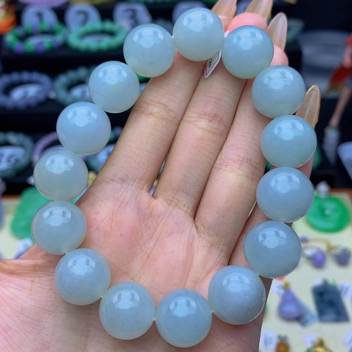 翡翠未镶嵌手链翡翠15