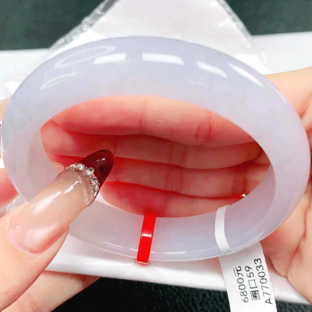 翡翠未镶嵌手镯59.60